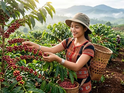 Giá cà phê hôm nay 31.3: Lâm Đồng bất ngờ tăng