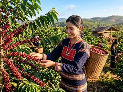 Giá cà phê hôm nay 2.4: Bật tăng mạnh, phục hồi sau cú rơi sâu