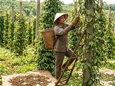 Giá hồ tiêu hôm nay 9.4: Tăng đồng loạt, thị trường khởi sắc