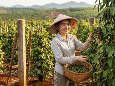 Giá hồ tiêu hôm nay 11.4: Đồng loạt nhích lên sau phiên giảm