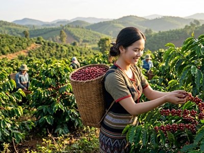 Giá cà phê hôm nay 22.4: Cà phê Tây Nguyên tăng sốc theo giá thế giới