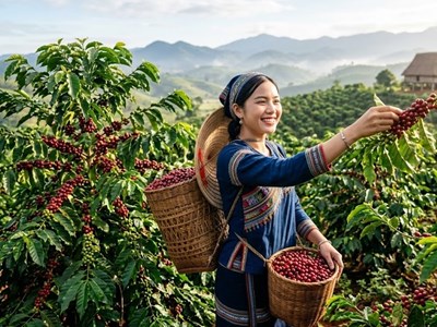 Giá cà phê hôm nay 23.4: Tây Nguyên giảm theo thị trường thế giới