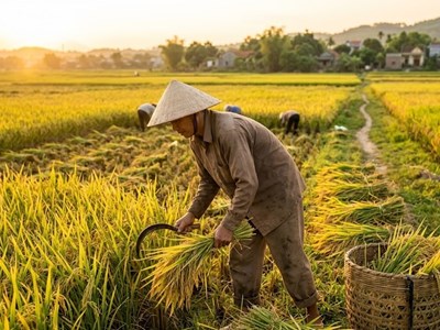 Giá lúa gạo ngày 26.4: Lúa giảm nhẹ, gạo giữ giá – thị trường chững lại