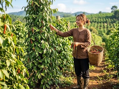 Giá hồ tiêu hôm nay 27.4: Neo cao, thị trường lặng sóng