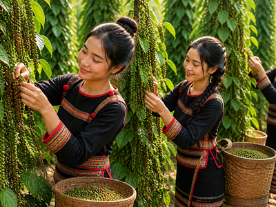Giá hồ tiêu hôm nay 5.5: Gia Lai giảm nhẹ, thị trường đi ngang