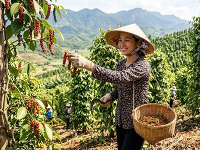 Giá hồ tiêu hôm nay 8.5: Thị trường ổn định, neo vùng giá cao