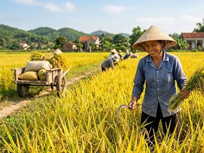 Giá lúa gạo hôm nay 8.5: Gạo nguyên liệu tiếp tục tăng giá