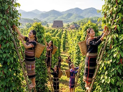 Giá hồ tiêu hôm nay 12.5: Quốc tế neo cao, trong nước giữ giá