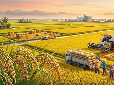 Giá gạo hôm nay 12.5: IR504 và CL555 đồng loạt giảm giá