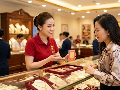 Giá vàng hôm nay 12.5: Giảm sốc trong nước dù thế giới tăng mạnh