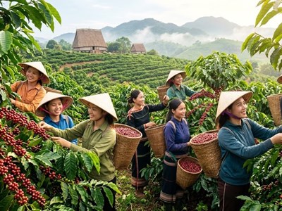Giá cà phê hôm nay 14.5: Điều chỉnh nhẹ, giao dịch thận trọng
