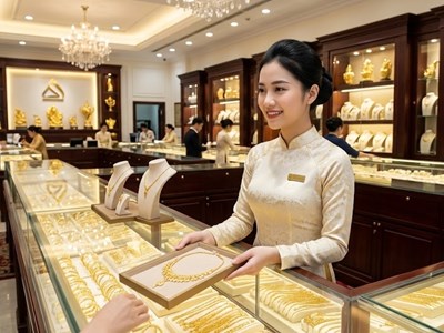 Giá vàng hôm nay 14.5: Trong nước đứng yên, quốc tế biến động mạnh