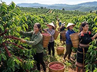 Giá cà phê hôm nay 18.5: Tây Nguyên ổn định, giao dịch chậm đầu tuần