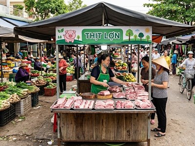 Giá heo hơi hôm nay 19.5: Thị trường ổn định, chờ tín hiệu tăng mới