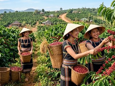 Giá cà phê hôm nay 21.5: Đồng loạt tăng 800 đồng/kg