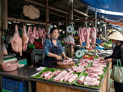 Giá heo hơi hôm nay 23.5: Nhiều nơi chạm mốc 70.000 đồng/kg