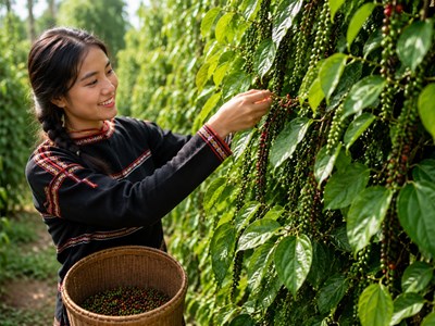 Giá hồ tiêu hôm nay 25.5: Tây Nguyên ổn định, tiêu Ấn Độ vẫn neo cao