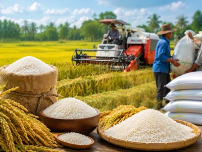 Giá lúa gạo hôm nay 25.5: Lúa giữ đỉnh, xuất khẩu tiếp tục nâng giá