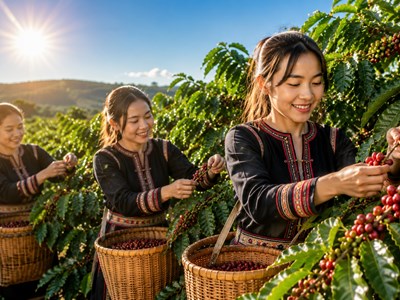 Giá cà phê hôm nay 26.5 bất ngờ giảm mạnh, mất tới 400 đồng/kg