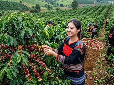 Giá cà phê hôm nay 29.5 giảm mạnh 800 đồng/kg