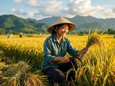 Giá lúa gạo hôm nay 5.6: Lúa Hè Thu giữ giá, xuất khẩu tiếp tục giảm