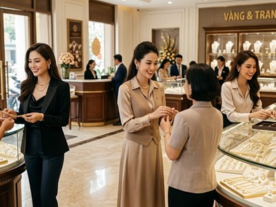 Giá vàng hôm nay 8.6: Đứng yên sau cú lao dốc, chờ tín hiệu tuần mới