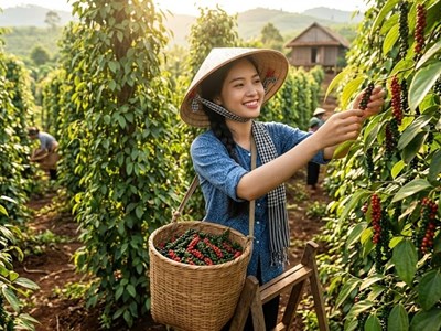 Giá hồ tiêu hôm nay 14.6: Thị trường đi ngang, chờ thêm tín hiệu từ xuất khẩu