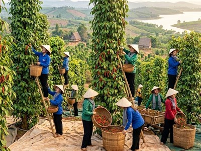 Giá hồ tiêu hôm nay 16.6: Đi ngang, cao nhất 140.500 đồng/kg
