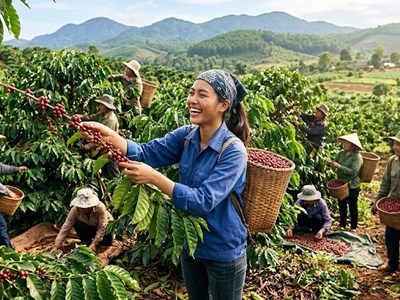 Giá cà phê hôm nay 20.6 chạm mốc 90.000 đồng/kg