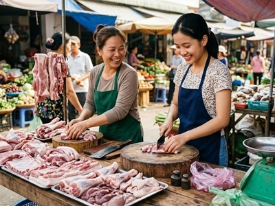 Giá heo hơi hôm nay 20.6: Miền Nam nhiều nơi còn 62.000 đồng/kg