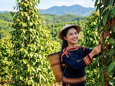 Giá hồ tiêu hôm nay 22.6: Thị trường đi ngang, chờ tín hiệu mới từ xuất khẩu