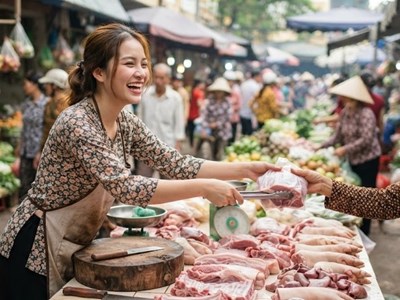 Giá heo hơi hôm nay 28.6: Miền Nam nhiều nơi còn 61.000 đồng/kg