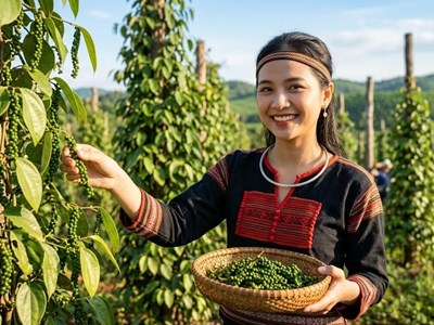 Giá hồ tiêu hôm nay 1.7: Thị trường tạm lắng, chờ lực mua mới