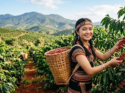 Giá cà phê hôm nay 1.7: Giảm 600 đồng/kg, Tây Nguyên hạ nhiệt