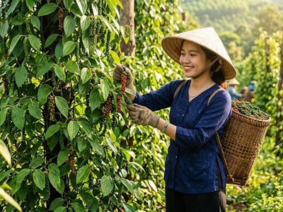 Giá hồ tiêu hôm nay 3.7: Giảm về cao nhất còn 135.000 đồng/kg