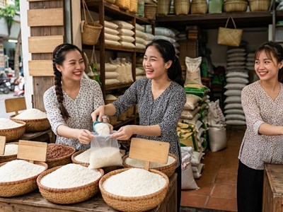 Giá lúa gạo hôm nay 2.7.2026: Lúa giảm nhẹ, gạo xuất khẩu đi ngang