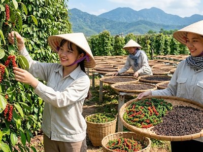 Giá hồ tiêu hôm nay 6.7: Đi ngang, cao nhất 135.000 đồng/kg