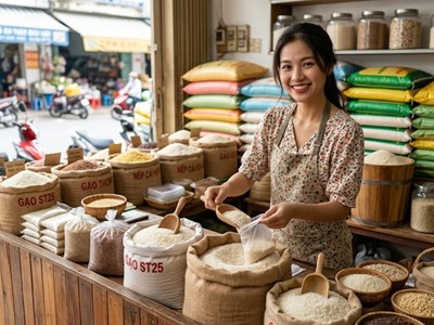 Giá lúa gạo hôm nay 15.7.2026: Lúa tươi tăng, gạo xuất khẩu tiếp tục đi ngang