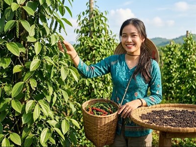 Giá hồ tiêu hôm nay 19.7.2026: Đi ngang, cao nhất 140.500 đồng/kg