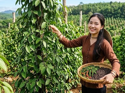 Giá hồ tiêu hôm nay 22.7: Đi ngang, cao nhất 140.500 đồng/kg