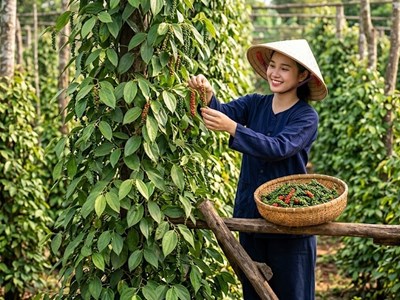 Giá hồ tiêu hôm nay 27.7: Đi ngang, trung bình 138.800 đồng/kg