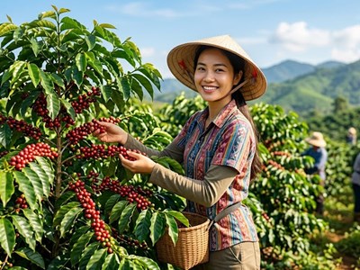 Giá cà phê hôm nay 2.8.2026: Trong nước tăng nhẹ, Arabica bật mạnh