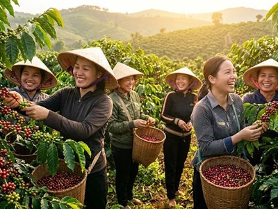 Giá cà phê hôm nay 4.8.2026 giảm nhẹ, cao nhất 96.700 đồng/kg