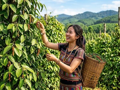 Giá hồ tiêu hôm nay 4.8.2026: Đồng loạt giảm 1.000 đồng/kg