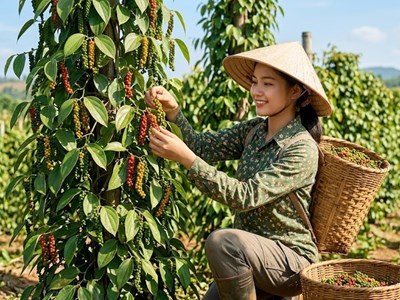 Giá hồ tiêu hôm nay 6.8.2026 giữ ổn định sau nhiều phiên giằng co