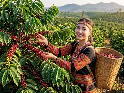 Giá cà phê hôm nay 9.8.2026: Trong nước giảm, Arabica tăng hơn 4%