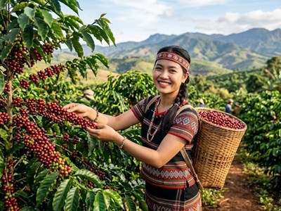 Giá cà phê hôm nay 10.8.2026 đi ngang, cao nhất 97.000 đồng/kg