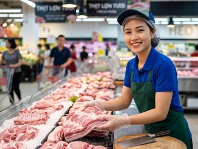Giá heo hơi hôm nay 12.8.2026: Miền Bắc, miền Nam cùng giảm