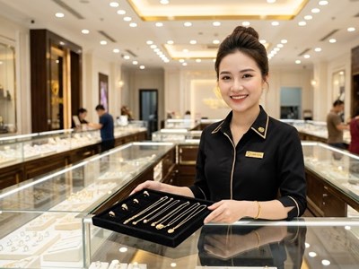 Giá vàng hôm nay 13.8: SJC tăng mạnh, thế giới vượt 4.400 USD