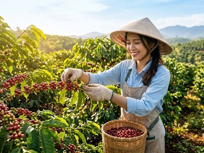 Giá cà phê hôm nay 14.8: Trong nước đồng loạt giảm, thế giới trái chiều